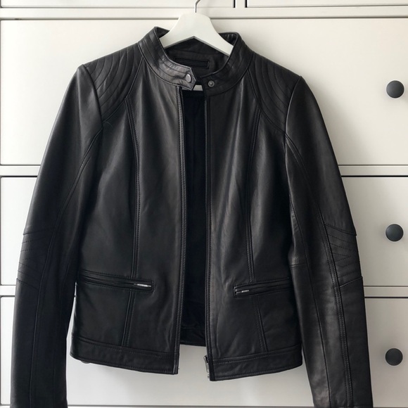 Chocolate Brown Leather Jacket - Picture 1 of 1